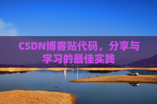 CSDN博客贴代码，分享与学习的最佳实践